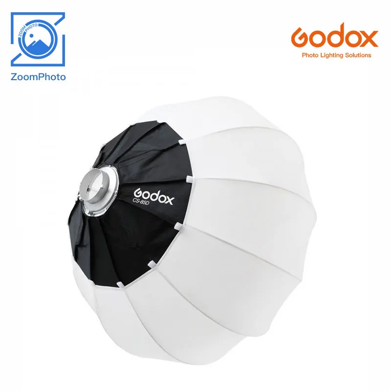 

Godox Softbox CS-85D CS-50D Collapsible Lantern Softbox 85CM/33.5" For Bowens Mount Studio Flash