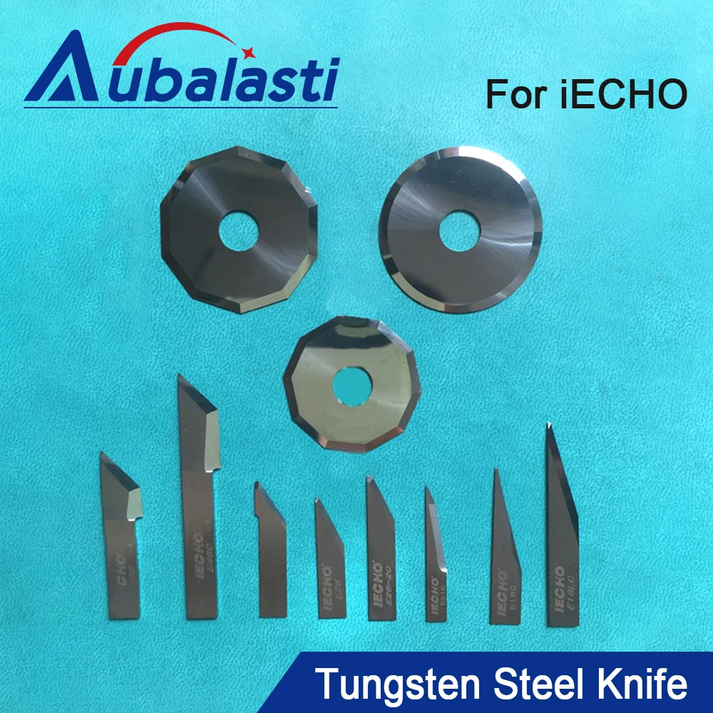 Aubalasti IECHO Tungsten Carbide Lưỡi Dao Thép Vonfram Rung Dao Lưỡi Dao Cắt Cho Rung Dao Cắt