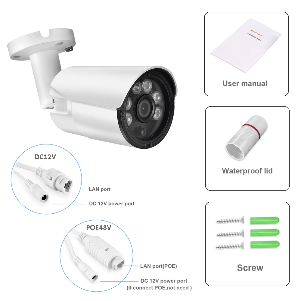 Imagem -06 - Azishn H.265 Mais Câmera ip 3mp 2.9 Sc4239 Áudio Visão Noturna Metal ao ar Livre Cctv Câmera de Vídeo Segurança Dc12v Poe48v