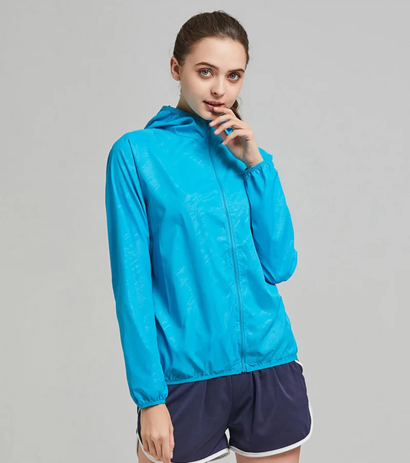 Casual Gym Jacket Men Women Running Jackets Cycling Workout Sport Jacket Sportswear Women Gym Hoodie Windbreaker Top Coat