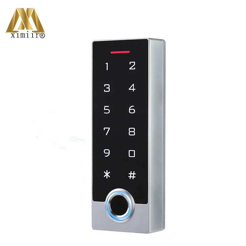 

IP68 Waterproof Outdoor Fingerprint Password Keypad Access Control Reader TF2 for Security Door Lock System Gate Opener Use