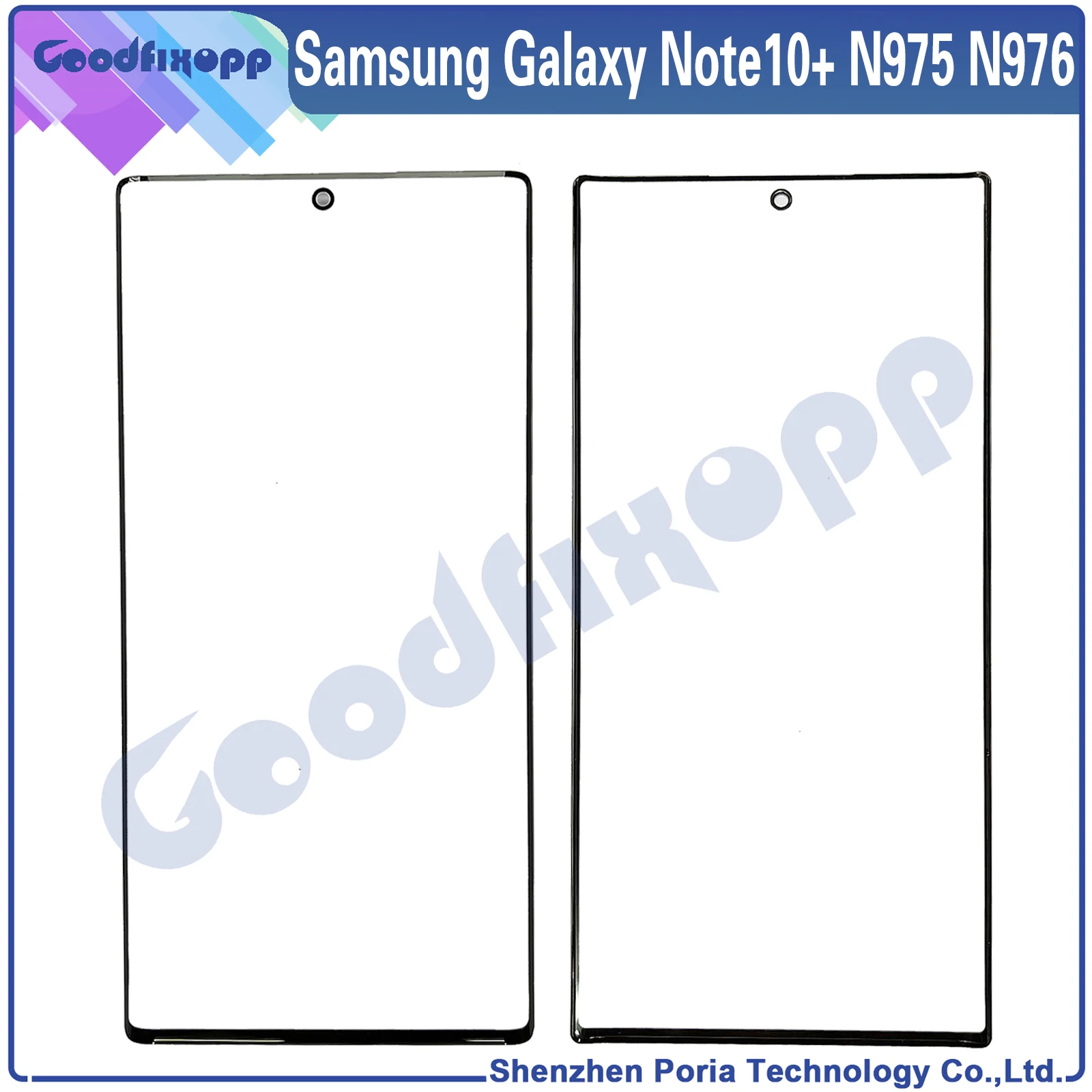 Glass Screen For Samsung Galaxy Note10+ 5G Note 10+ SM-N976F N975U N976N N975W N975X LCD Display Touch Front Outer External Lens