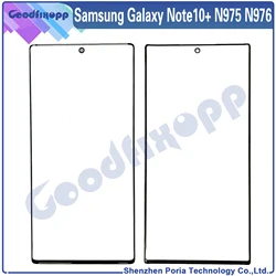 Glass Screen For Samsung Galaxy Note10+ 5G Note 10+ SM-N976F N975U N976N N975W N975X LCD Display Touch Front Outer External Lens