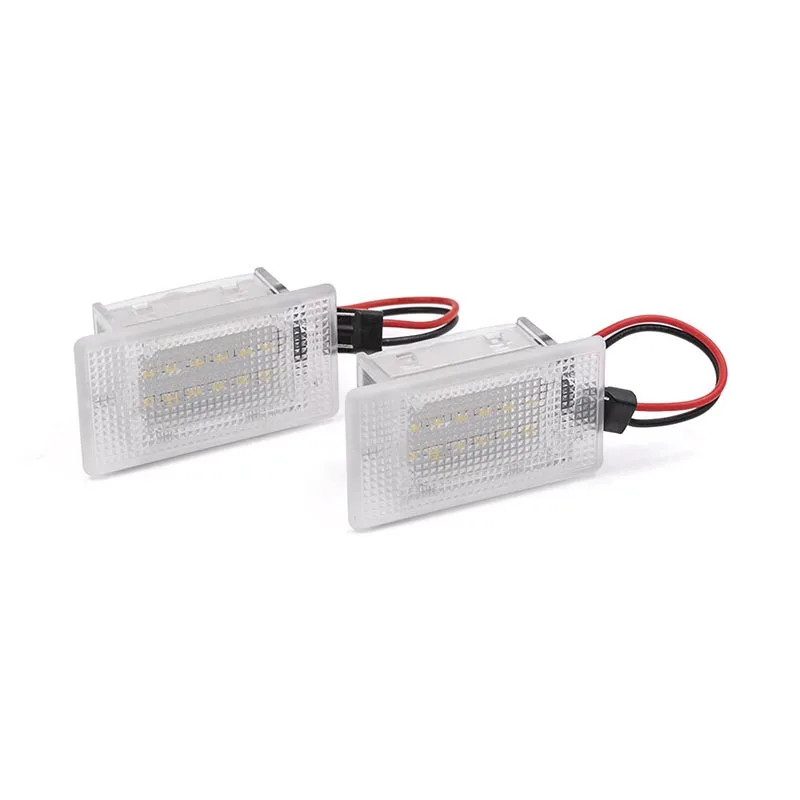 2x For Ford Mondeo MK4 MK5 Galaxy Sierra Fiesta Focus MK2 Fusion C-Max Escort Led Interior Trunk Boot Luggage Compartment Lights view 5