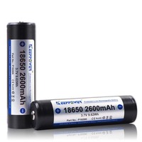 KeepPower 18650 3.7V 2600mAh Rechargeable Lithium ion Battery