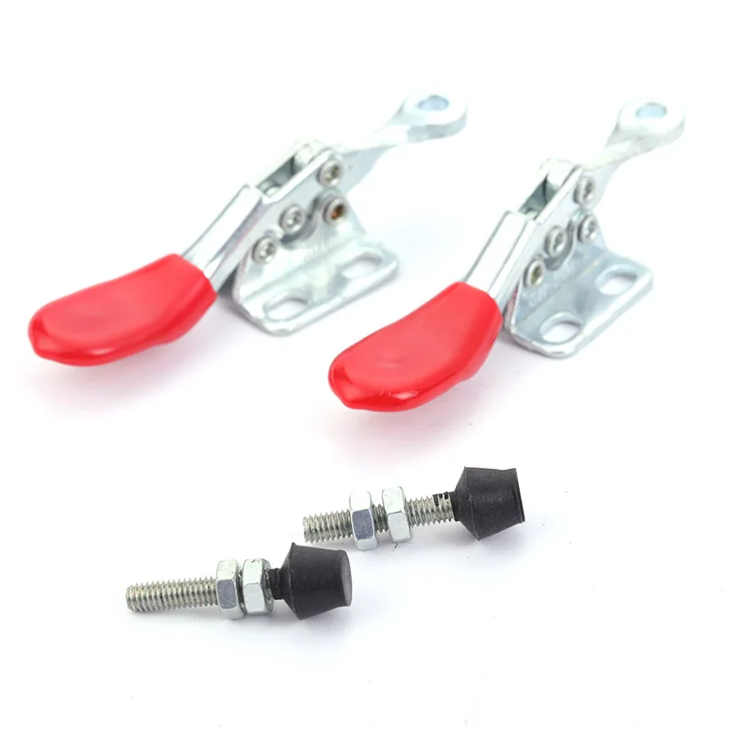 Durable Stainless Steel Horizontal Clip Fast Clip High Quality Sliding Manual Tool Fixture Hardware Tool Accessories Non-Slip image 3