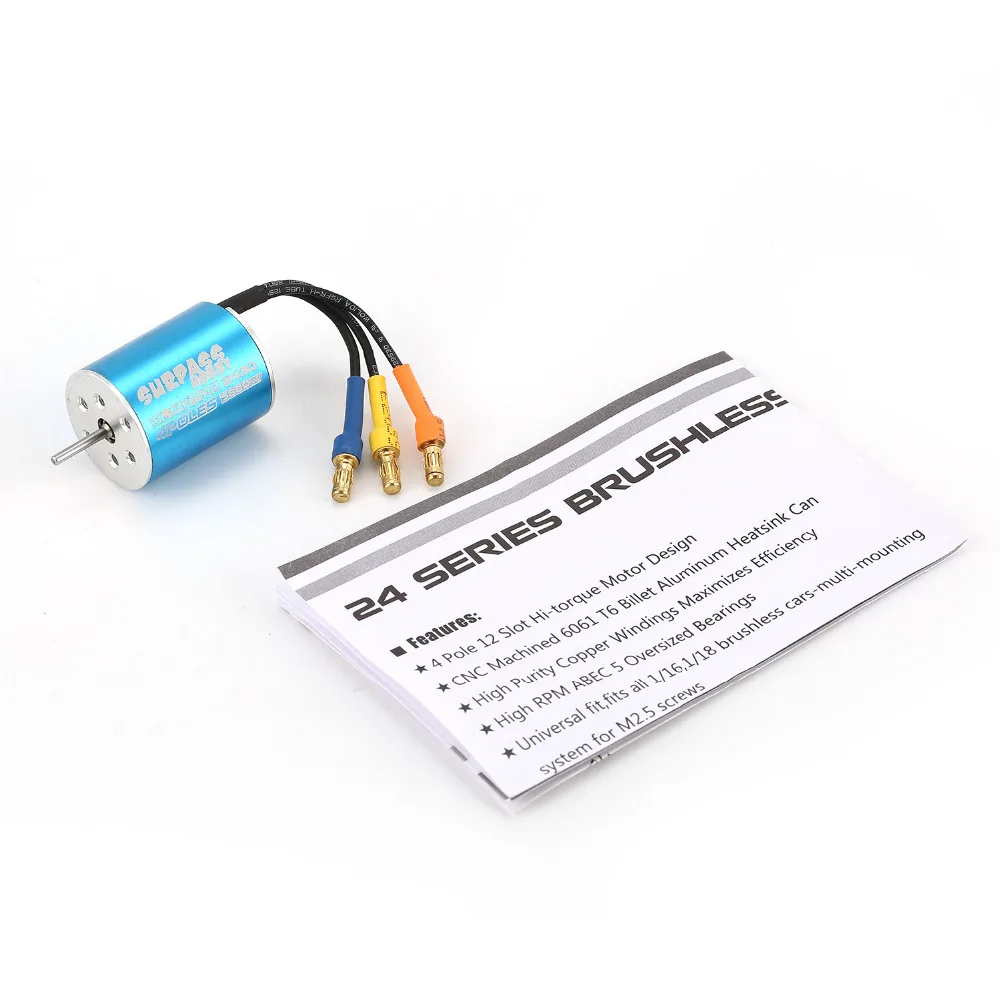 Waterproof 2430 2435 2440 2445 2838 2845 Brushless Motor for Wtloys Remo Hobby XLH Timaya Redcat 1/12 1/14 1/16 1/18 RC Car Boat