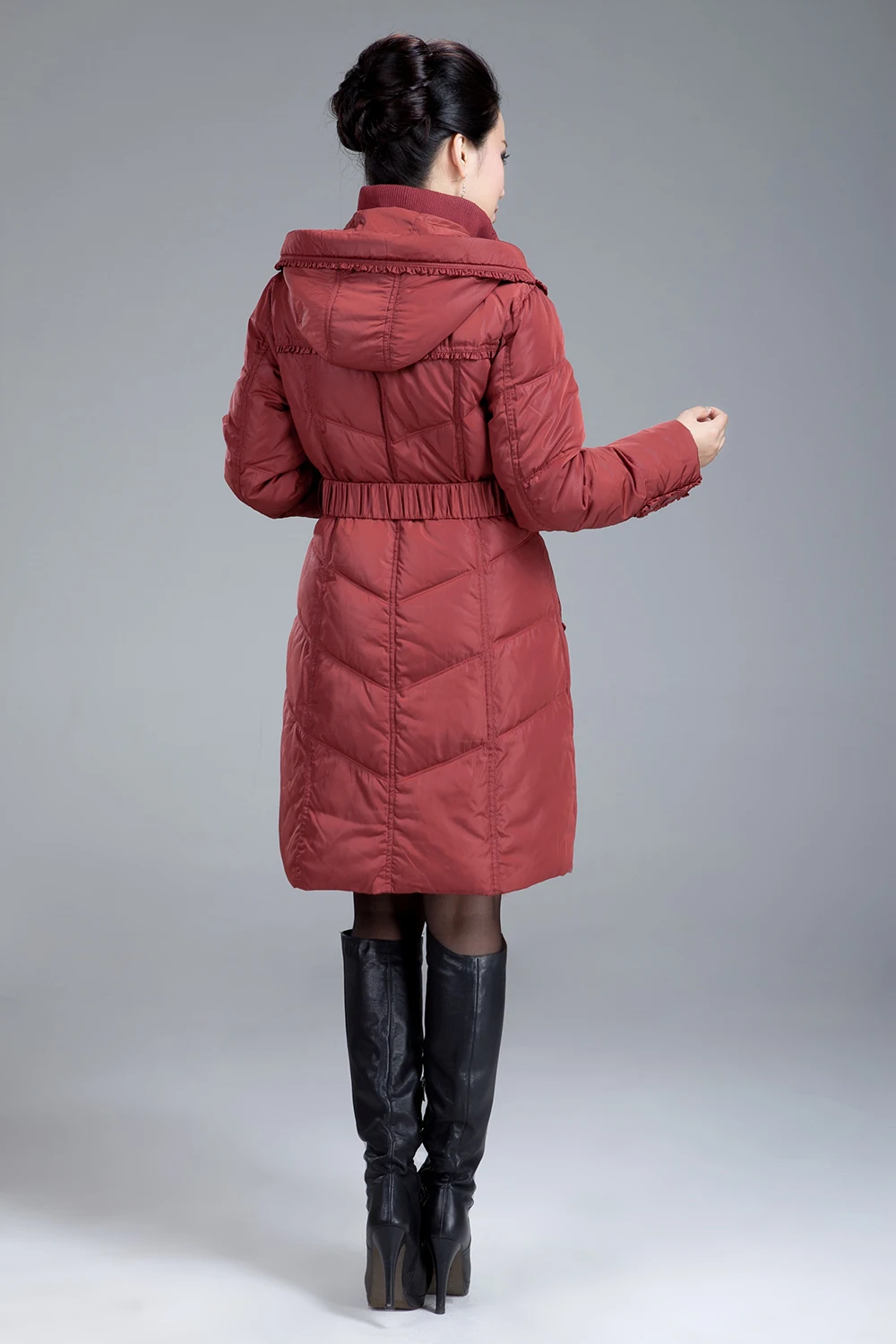 Parka di Inverno 2020 Giacca Caldo di Spessore Piume D'anatra Bianca Imbottiture Giubbotti Per Le Donne Sottile Cappuccio Lunghi Cappotti Donna Più Il Formato 5XL HJ576