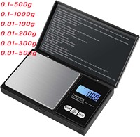 Jewelry Mini Stainless Steel Electronic Scale Digital Pocket Scale Gold Gram Balance Weight Scale Portable Pocket Scale