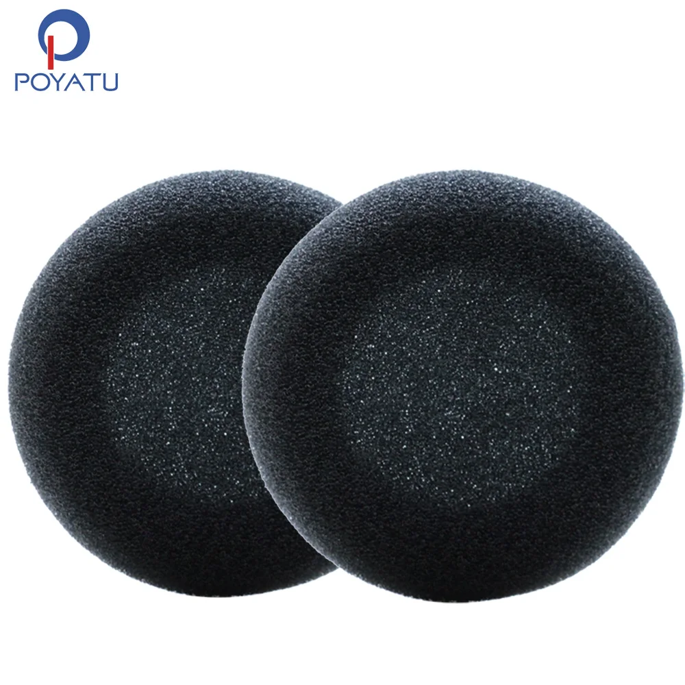 POYATU 헤드폰 이어패드, 젠하이저 PX100 PX100-II PMX100 PX80 MS80 MS100 HD50 HD50-TV 교체용 폼 이어 패드 쿠션