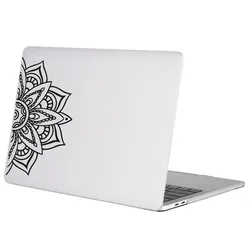 Snow Flower Mandala Laptop Sticker for Macbook Decal Pro 16