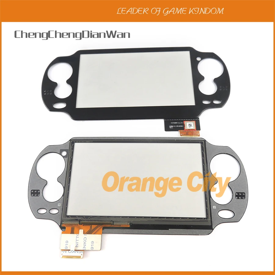 1PC Original New for PSVita 1000 front touch screen for PSV1000 repair parts faceplate touch screen