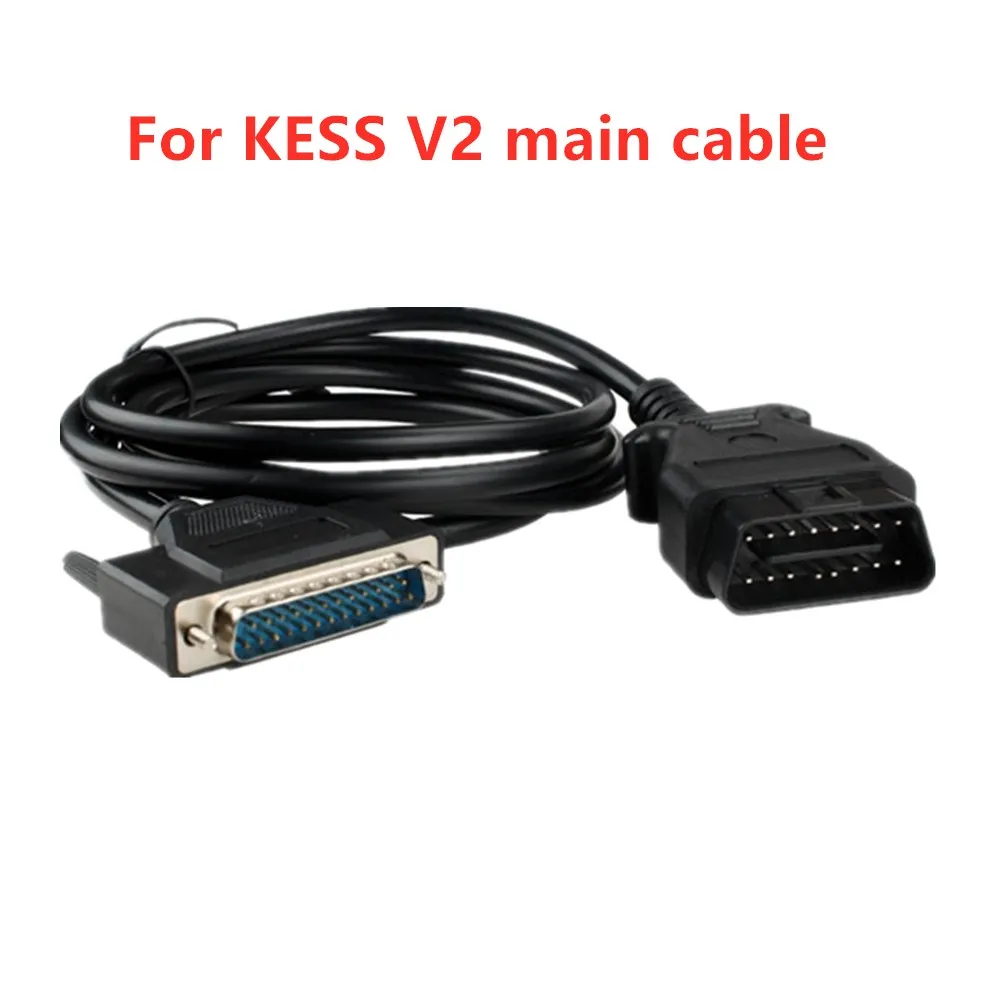 Acheheng-CABLES de 16 pines para coche, herramienta de sintonización de Chip ECU maestro, para KESS V2.53 V2 V5.017, cable de conexión de 25 pines a 16 pines