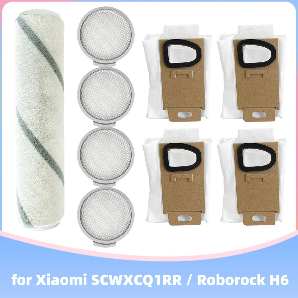 Xiaomi Mijia Mi Máy Hút Bụi Cầm Tay SCWXCQ1RR / Roborock H6 Không Dây Hút Chân Không Thay Thế Phần Bàn Chải Mềm Trước Lọc Túi Bụi