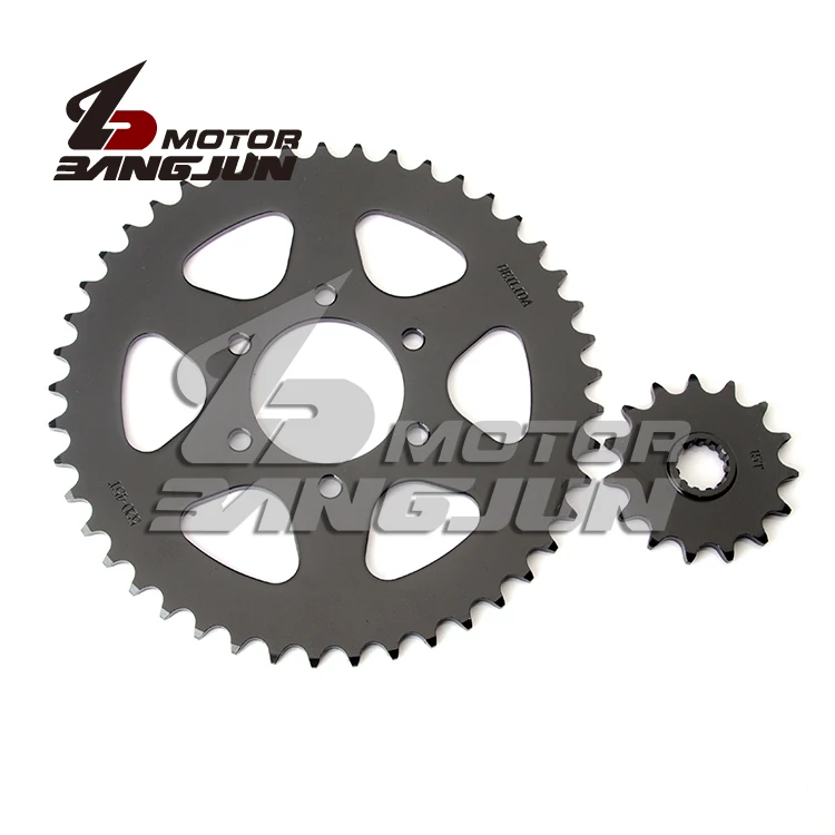 For Suzuki DR200 motocross front and rear sprocket 520 Chain sprockets kits motorcycle parts before/ after sprocket