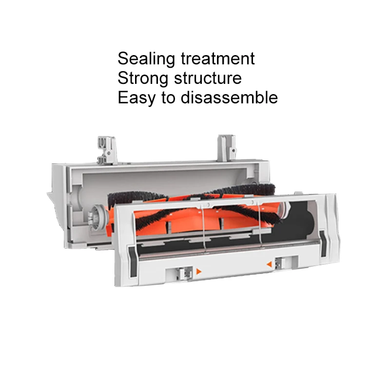 Substituição principal rolo escova capa para xiaomi mijia 1c/1t/stytj01zhm aspirador de pó robótico acessórios reposição