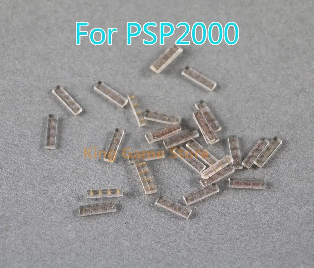 1 pz/lotto sostituzione originale del cuscinetto di gomma conduttiva per PSP 2000 PSP2000 parti di riparazione di plastica del contatto del Joystick analogico 3D