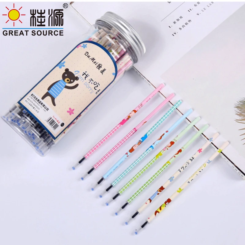 

MQQ 0.5mm Writing Gel Ink Stationery Needle Tip Refill Tube For Common Writing Gel Pen 20pcs/60pcs/100pcs(2 Barrels)