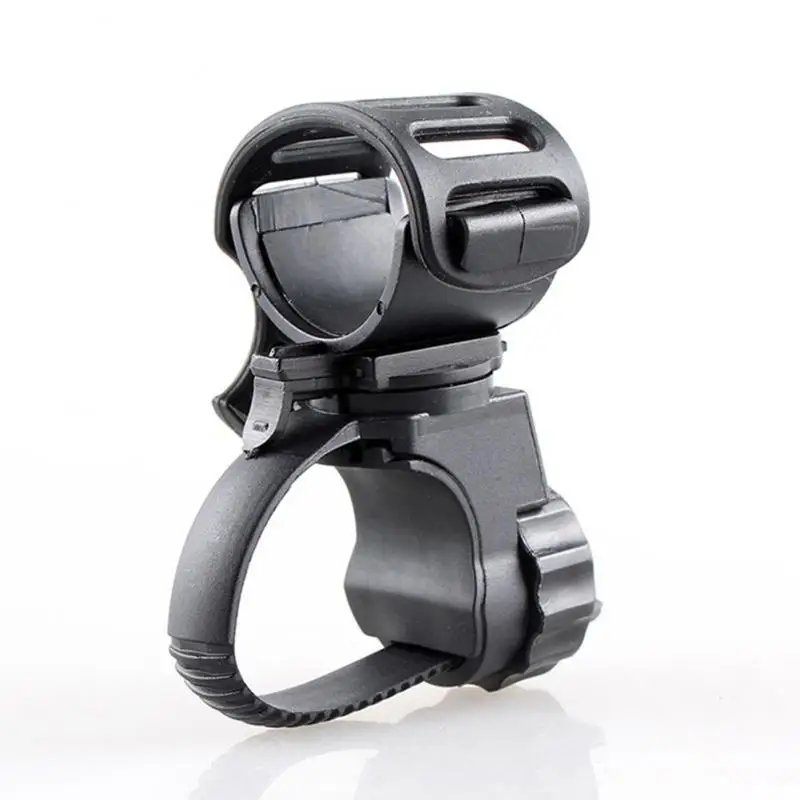 Bicycle Lamp Holder Universal 360 Degree Rotating Cycling Flashlight Holder Torch Clamp Clip Holder Bracket Bicycle Accessories