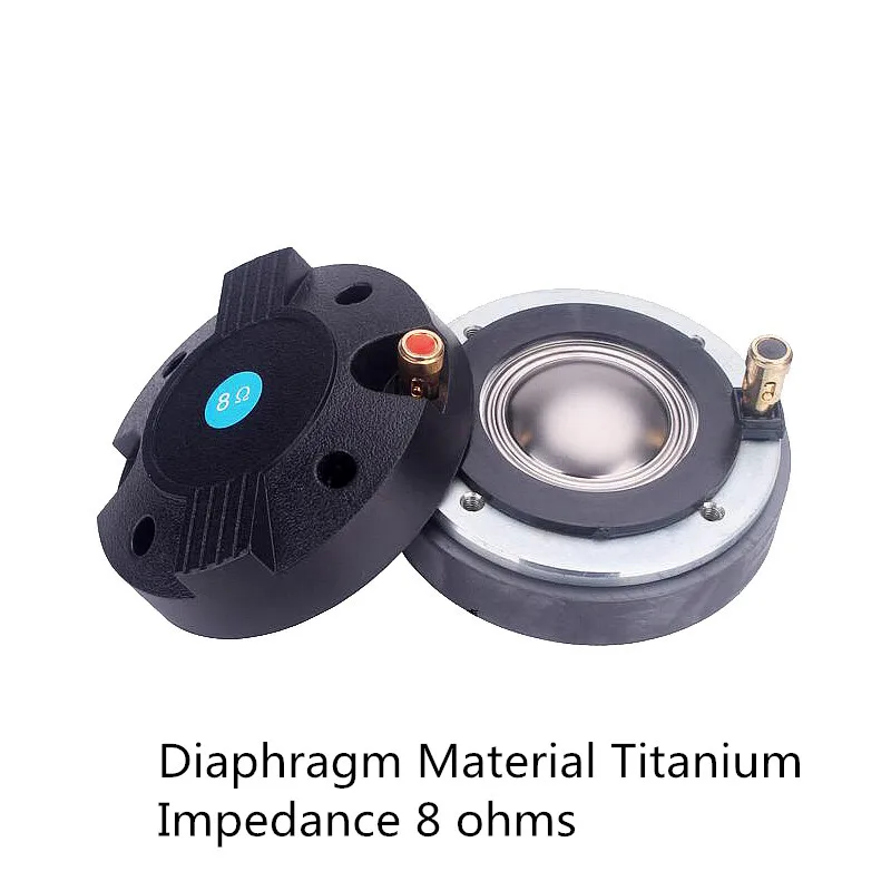 1PC DJ Speaker Horn Tweeter 34mm Voice Coil Diaphragm HiFi Treble Accessories For Studio Home Theater Mixer Professional Audio