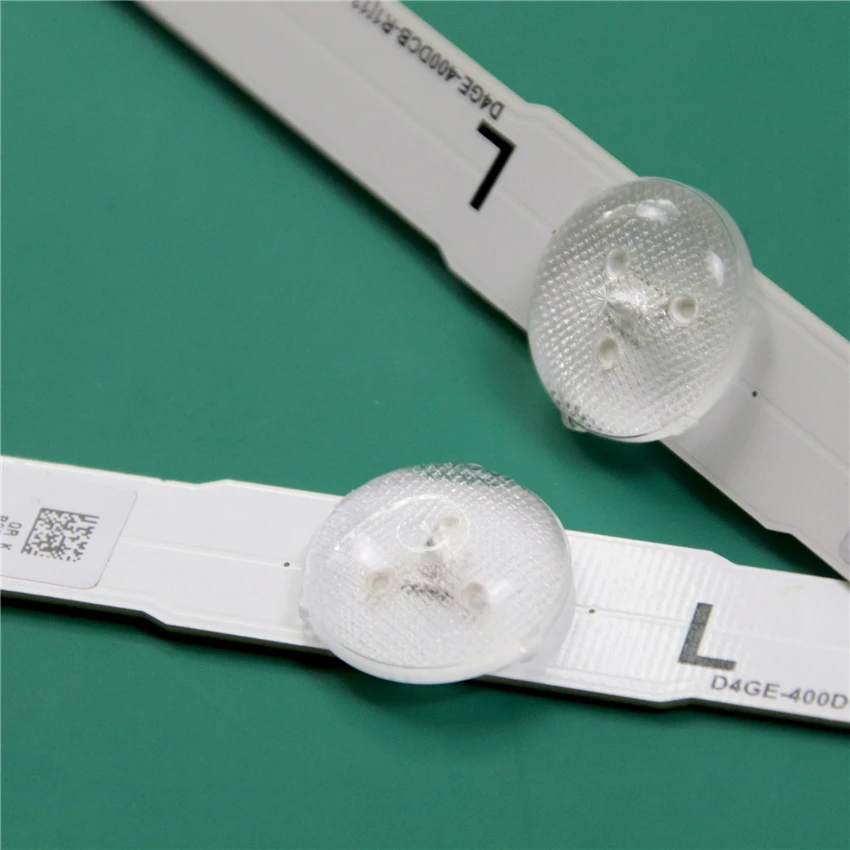 Barre de rétroéclairage LED pour Samsung, règle de ligne, D4GE-400DCA-R1 400DCB-R2, éclairage TV