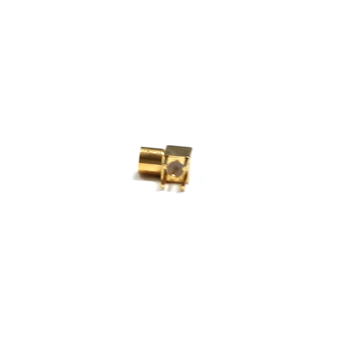 1pc  MMCX  Female Jack RF Coax Connector  PCB mount  solder Right Angle  Goldplated  NEW wholesale