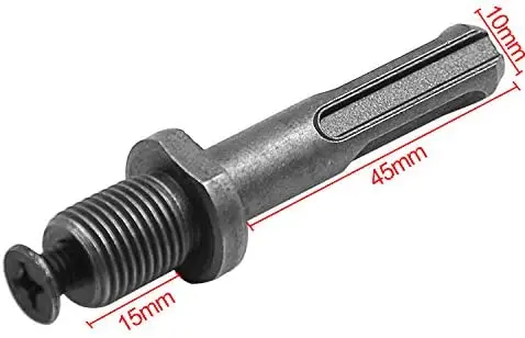 2-13Mm Dung Tích Móc Khóa Mũi Khoan Chuck Cờ Lê Adapter 1/2-24UNF Núi Con Quay Trong Và Thon Gọn Lỗ Kẹp dung Lượng