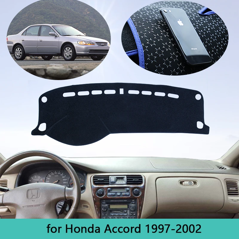 

for Honda Accord 6 1997~2002 Car Accessories Anti-Slip Mat Dashboard Pad Sunshade Dashmat Protect Anti-dirty 1998 1999 2000