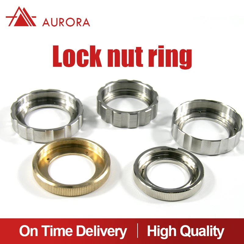 

AURORA Laser Nozzle Connector Fasten Ring for Ospri Precitec BT240S BM109 BM111 Fiber Laser Lock Ring Nut