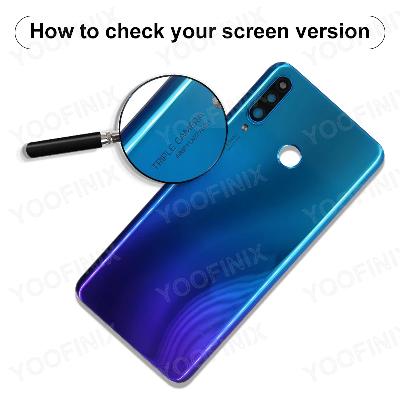 CHOICE For Huawei P30 Lite LCD MAR-LX1M Display Screen Replacement Parts For Huawei Nova 4E Display MAR-AL00 MAR-LX1A Screen