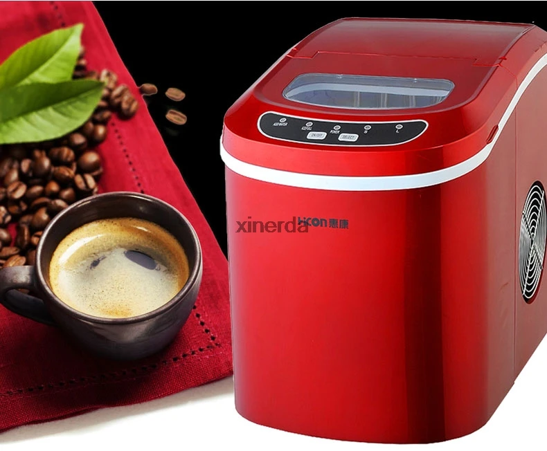 15kgs/24H 220V Small commercial Automatic ice Maker Household ice cube make machine for home use, bar, coffee shop