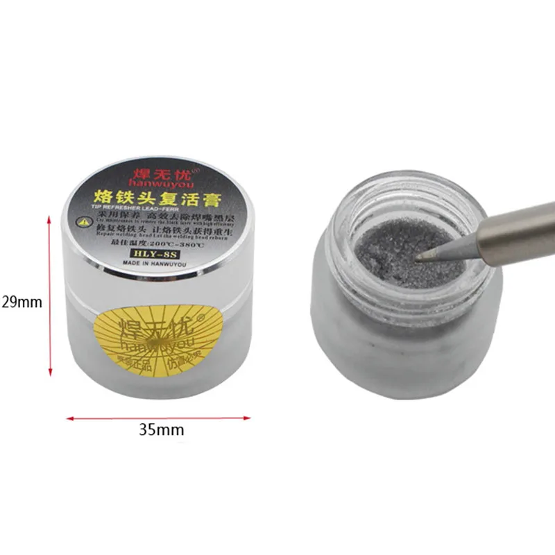 Hot Sale Soldering Iron Free Tip Refresher Clean Paste for Oxide Solder Iron Tip Head Resurrection Repair Tools