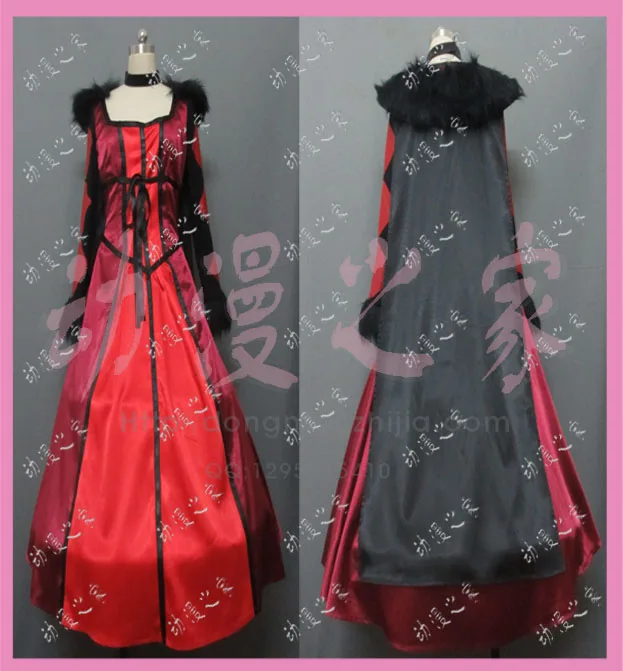 

Maoyuu Maou Yuusha Maoyu Demon King Queen Dress Adult Long Party Girls Women Dress Halloween Christmas Cosplay Costume