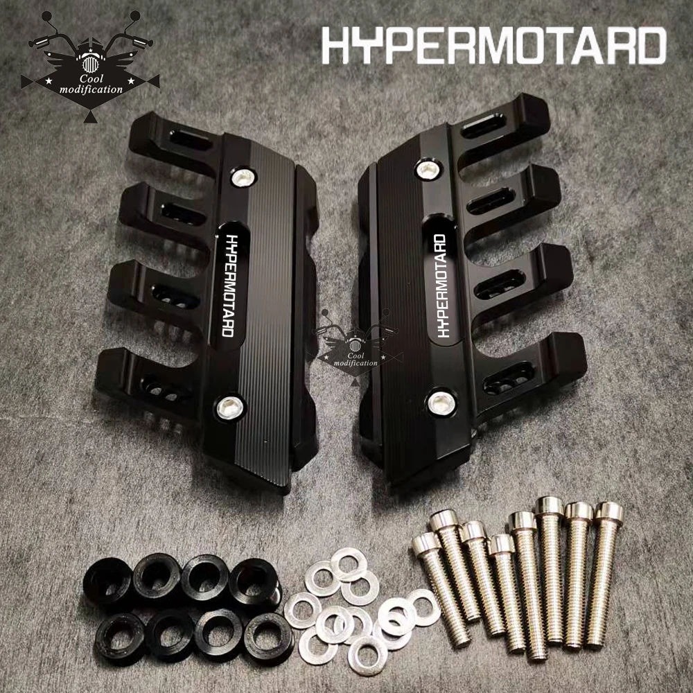 For Ducati HYPERMOTARD 1100 950 796 821 939 SP Strada  Motorcycle Accessories Mudguard Side Front Fender Slider