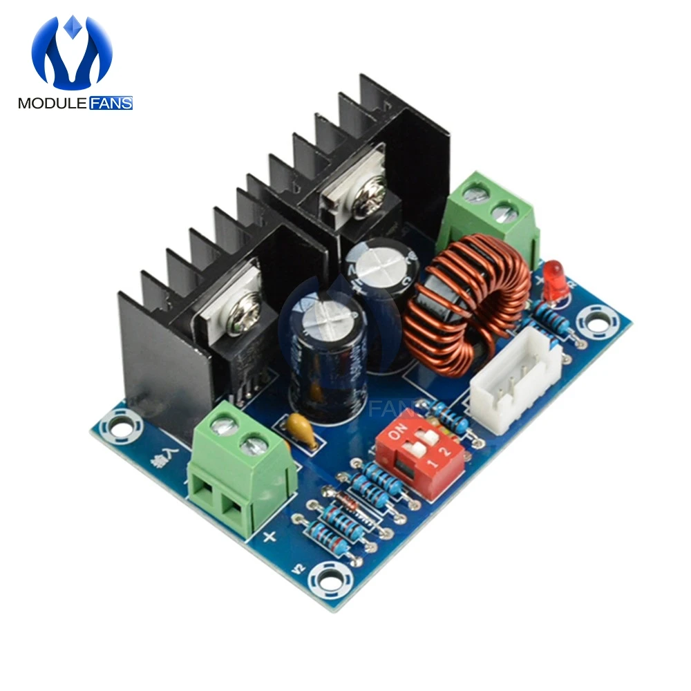 DC-DC Voltage Regulator Module 200W XL4016 Step-down Buck Board High Power 8A With External Potentiometer