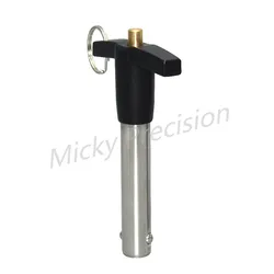 Ball lock pin T-handle Quick release pin quick insertion pin safety pin Stainless steel   ,diameter 5-25mm length 10-100