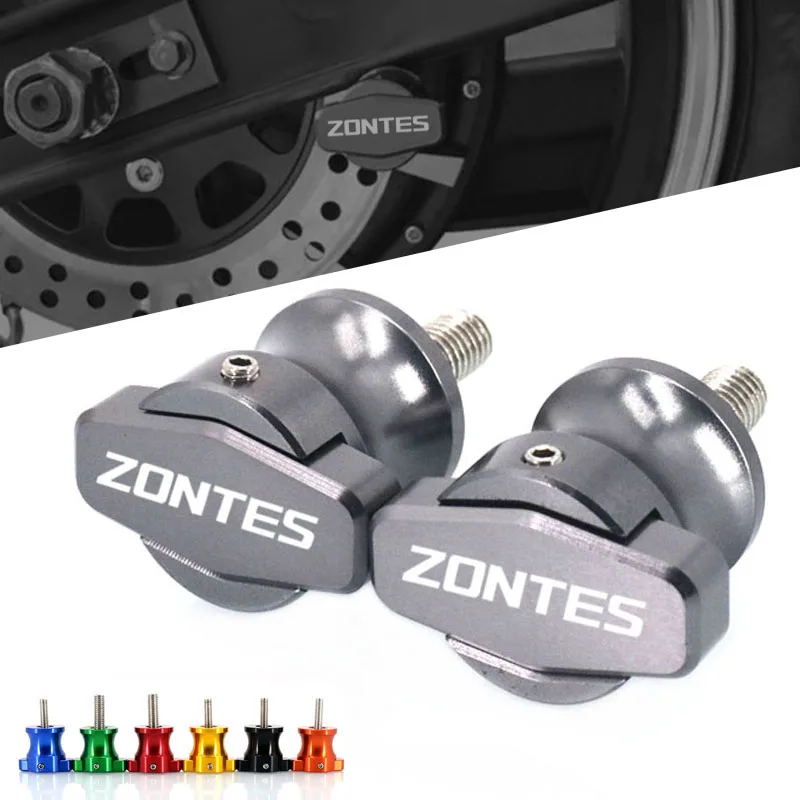 Wysokiej jakości dla Zontes Shengshi Zt310x 310R 310T 310V motocykl CNC stojaki na ramę śruby suwaki szpule wahacza suwak