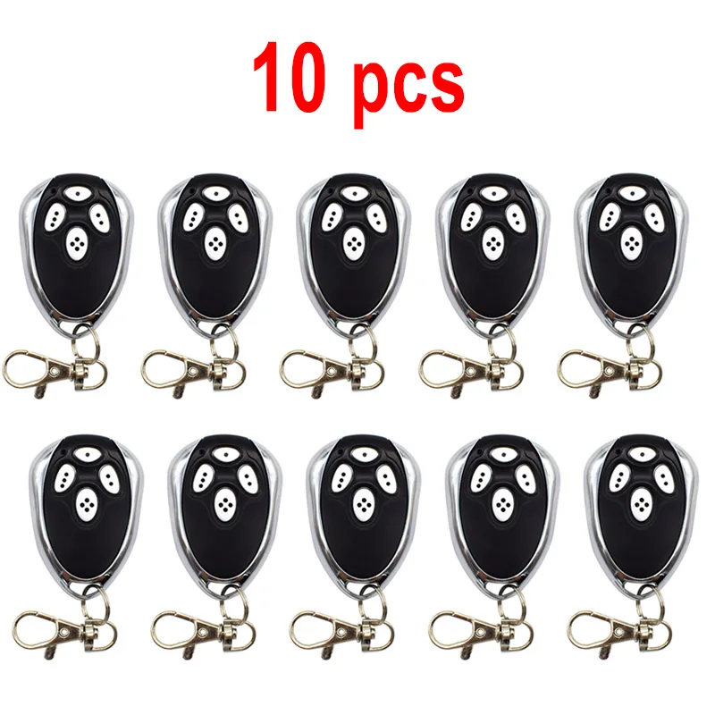 

10 PCS Alutech AT-4 AN-Motors AT-4 ASG 600 ASG1000 AR-1-500 Remote Control Garage Door Command 433.92MHz For Gate and Barrier