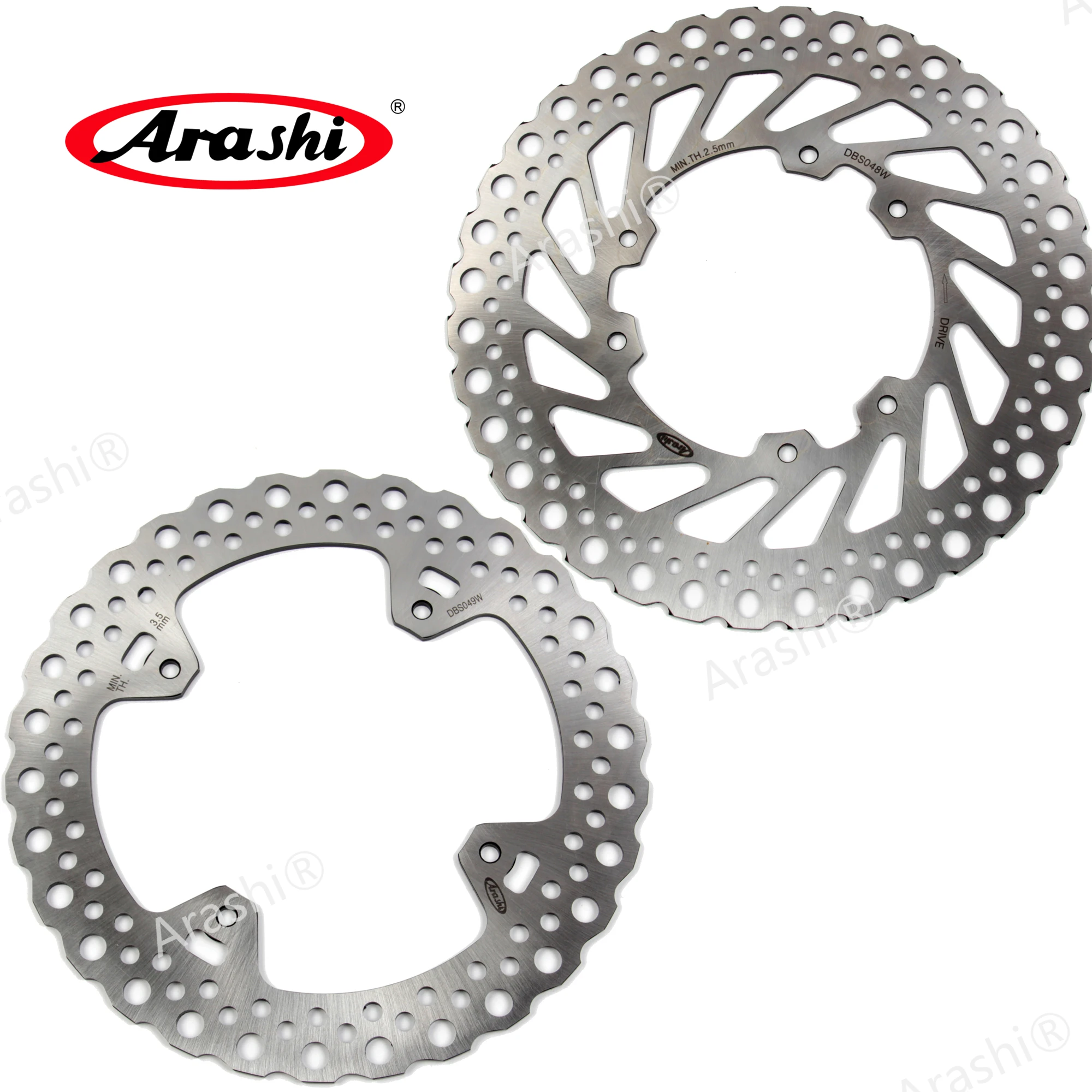 

ARASHI CR R 125 Brake Disc For HONDA CR125 R 1995 1996 1997 CR125R Front Rear Brake Rotor CR E 125 CR125 E