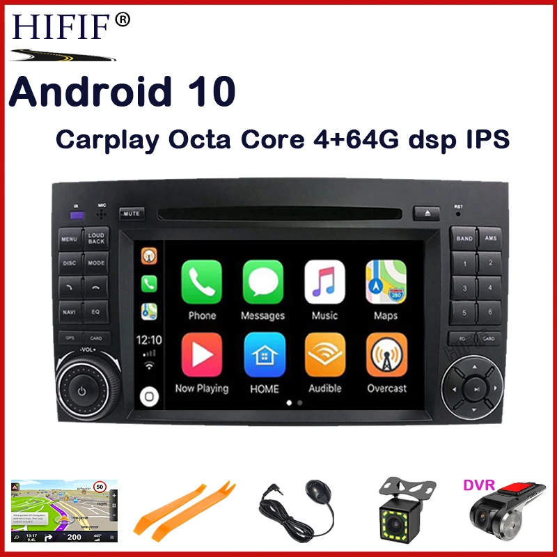 Android 10 4G /2G IPS 2 z odtwarzacza DVD dla Benz Sprinter B200 W209 W169 W169 W245 B170 Vito W639 Viano Sprinter Crafter LT3G