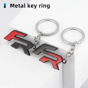 FR CAR Keychain Metallschlüsselkettenring -Stützringabzeichen für Sitz Alhambra Leon Ateca Arona Verändert LTEA CUPRA TOLEDO TARARACO 8 Hauptverkäufe Chaves Sitz CUPRA - №1