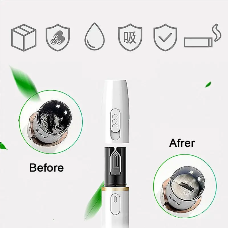 IQOS 180 LIL/LTN/HEETS/GLO 히터 용 IQOS 2.4 PLUS 용 3.0 개/상자 습식 알코올 면봉 더블 헤드 청소 스틱