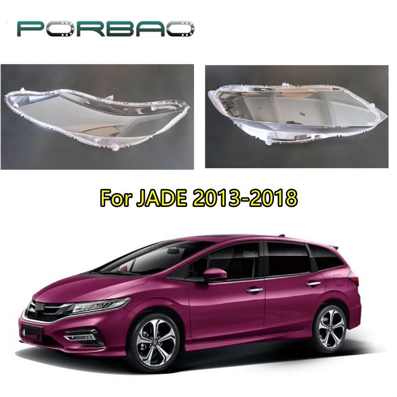 

Front Headlamp For JADE 2013 2014 2015 2016 2017 2018 Transparent Glass Lens Cover Headlight Clear Shell Replacement Lampshade