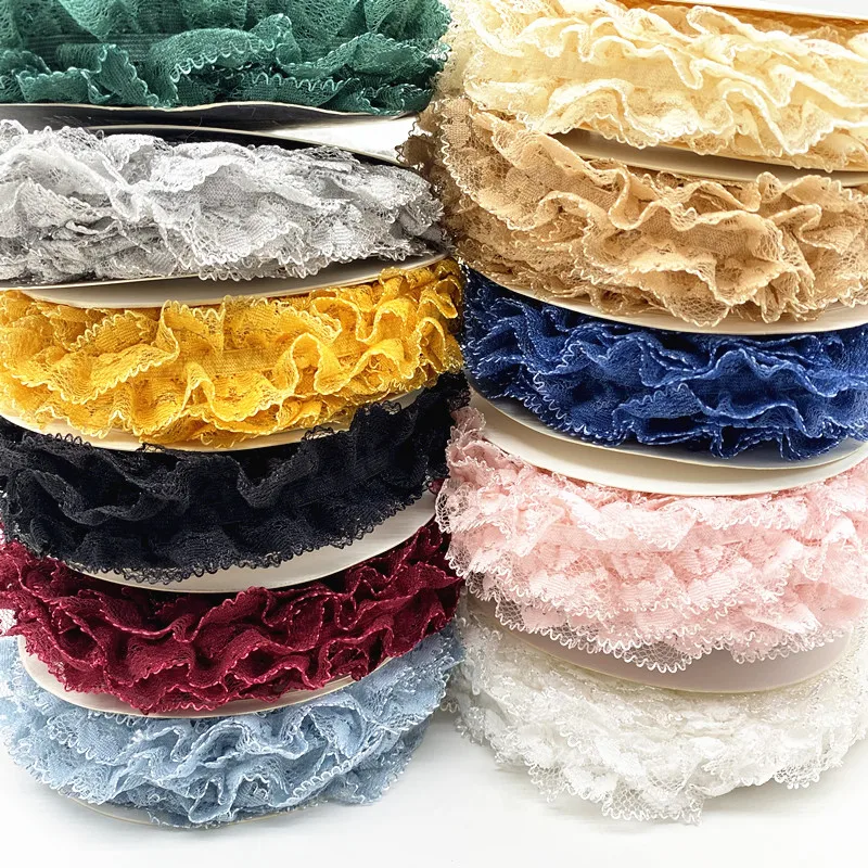 1 Yard 40mm Elastic Hair Band Ribbon Lace Sewing Trim Handmade  DIY