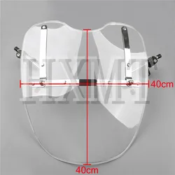 for Suzuki for Honda for Kawasaki for Yamaha Cruisers & Standards Motorcycle Windshield Windscreen Windscherm Wind Screen