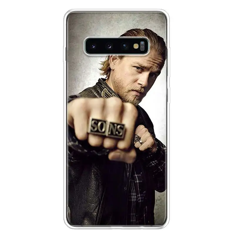 American TV Sons of Anarchy For Samsung Galaxy S24 S23 S21 S22 Ultra S10 Plus S20 FE Phone Case S10E S8 S9 + Housing Shell Coque