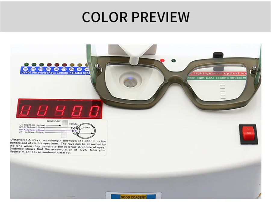 Neue Fashion Square Frauen Brille Rahmen Luxus Klar Anti-Blu-Ray Frühling Scharnier Breite Beine Brillen Männer Optische Polygon rahmen – Detail 3
