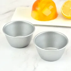 1PC 8.5CM Nonstick Baking Mold Mini Cupcake Cake Mould Dessert Pudding Jelly Cups Muffin Tin Egg Tart  Kitchen Accessories Tool