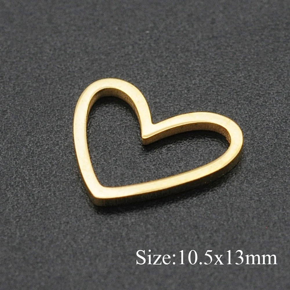 10pcs/lot 316 Stainless Steel Different Geometric DIY Earring Connectors Findings Charm Pendant Wholesale  OEM Order Accepted