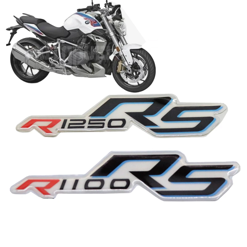 For BMW R1100RS R1250 R1250RS Protector Fairing Decals Emblem Logo Tank Pad Protection Motorcycle Stickers Side Panel